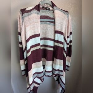 Long sleeve open sweater